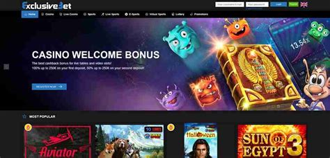 exclusivebet recension|ExclusiveBet Casino (2023) .